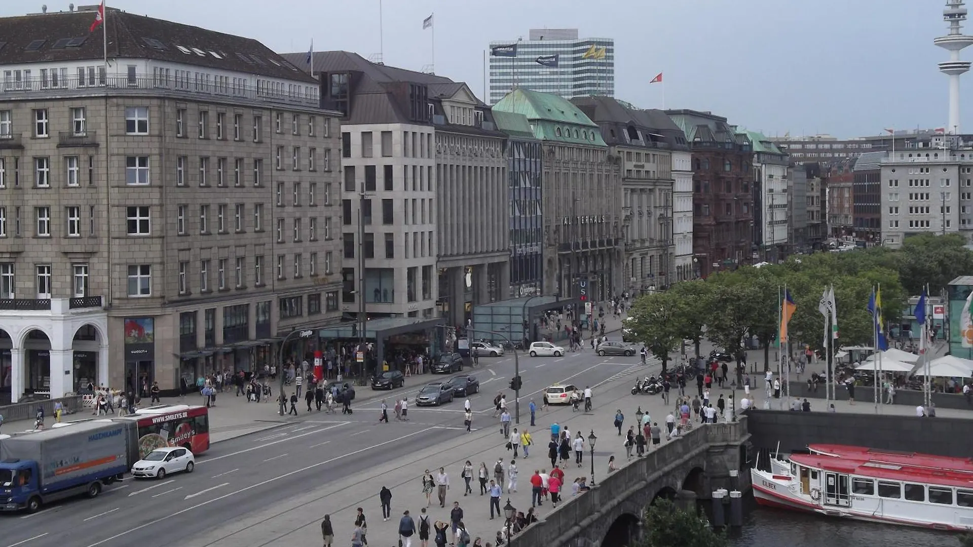 Jungfernstieg Family & Business Apartment Hamburg Németország